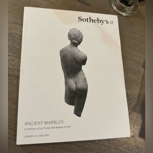 Sothebys June 2016 Classical Sculpture & Works of Art
Sothebys
